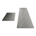 thumbnail image 1 of Stone Bath Mat, Diatomaceous Earth 2-Piece Set, Non-Slip Rubber Backing, Super Absorbent Quick Dry Stone Shower Mat, 47.2"X15.7" and 23.6"X15.7", for Bathroom and Shower Floor., 1 of 6