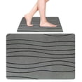 thumbnail image 1 of Stone Bath Mat Diatomaceous Earth Non-Slip Super Absorbent Quick Drying Gray, 1 of 1