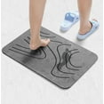 thumbnail image 1 of Stone Bath Mat, Diatomaceous Earth Shower Mat, Non-Slip Super Absorbent Quick Drying Floor Mat for Bathroom Kitchen, 1 of 7