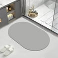 thumbnail image 1 of Stone Bath Mat Diatomaceous Earth Shower Mat Stone Super Absorbent Diatomite Stone Bath Mats for Bathroom Quick-Drying Non-Slip Barhroom Floor Mat, Easy to Clean (40cmx60cm / 16x23.62in), 1 of 6