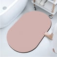thumbnail image 1 of Bath Mat, Water Absorbent Mat, Quick Drying Mat Silicone Bath Mat Non-slip Floor Rug Rubber Shower Floor Mat for Bathroom Kitchen Shower Sink, 1 of 8
