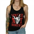 thumbnail image 1 of Stone Brewing Arrogant Bastard You're Not Worthy Women's Tank Top-Large, 1 of 3