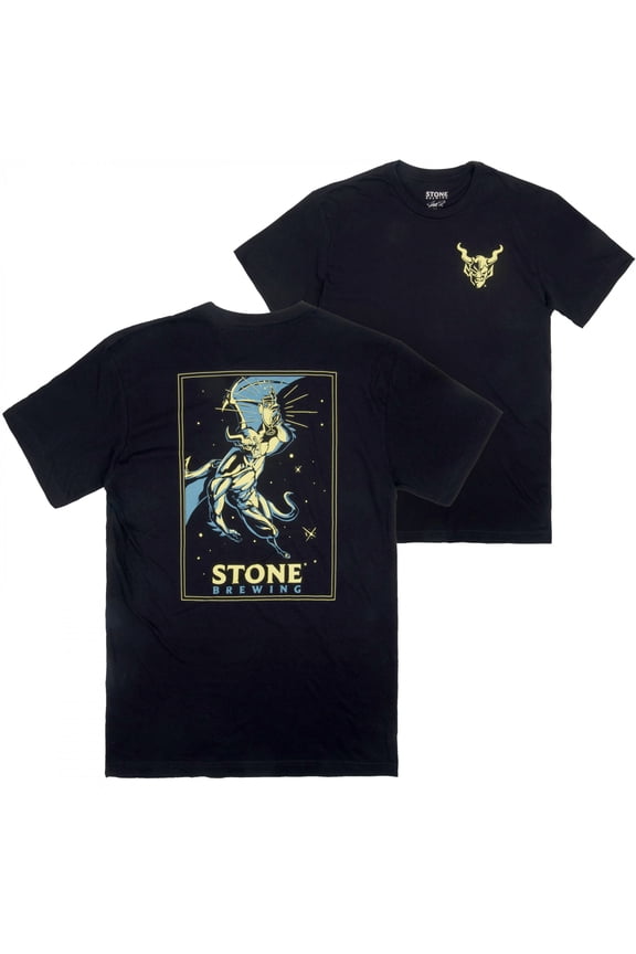 Odyssey Front and Back Print T-Shirt-Small