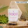 thumbnail image 1 of Stone Candles COCO6TI 6.5 oz Coconut Candle - Tiare, 1 of 14