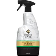 Stone Care International Granite Stone Polish - 24 Ounce - for Granite Marble Soapstone Quartz Quartzite Slate Limestone Corian Laminate Tile Countertop