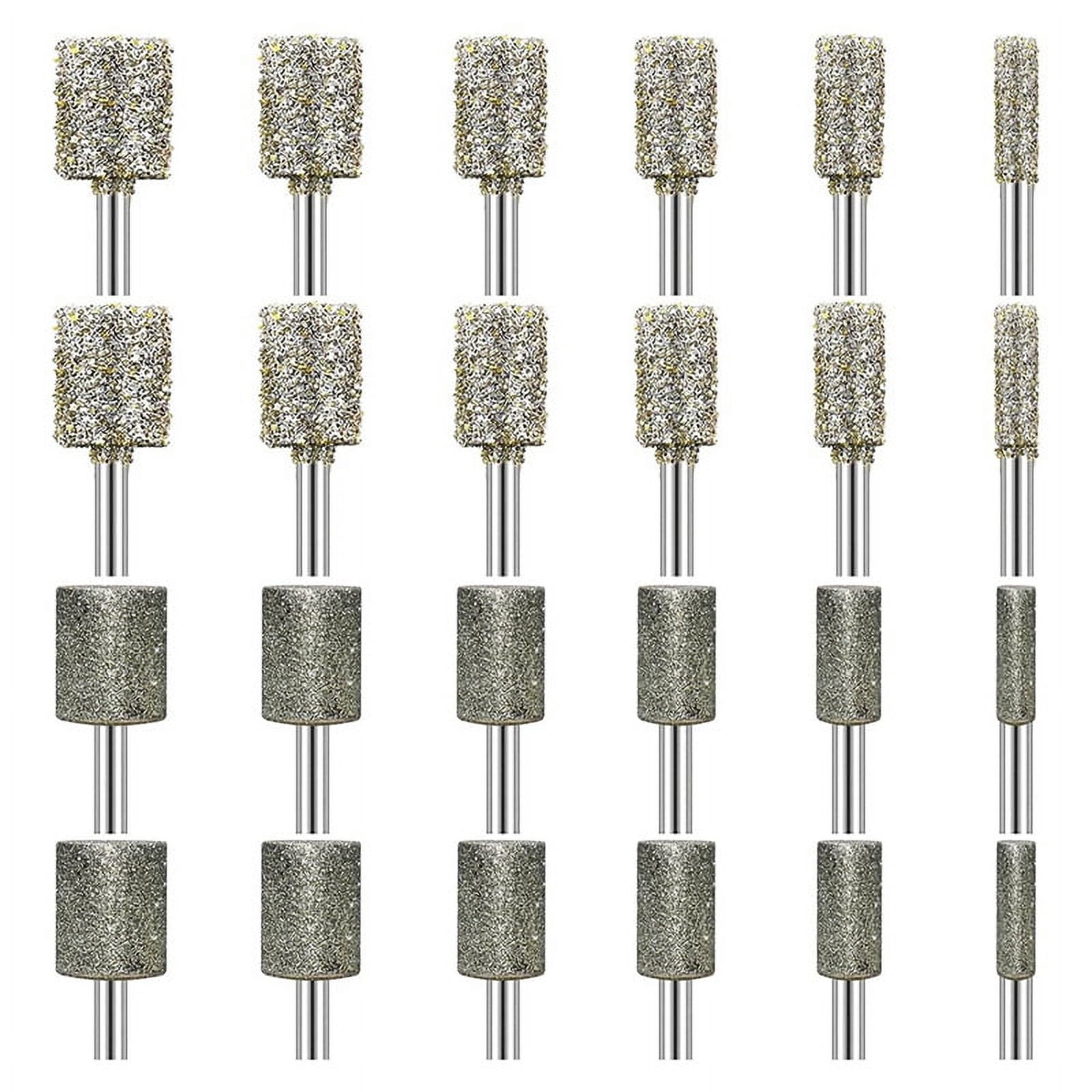 Stone Carving Bit Stone Carving Set Diamond Grinding Bit Compatible with for , 50Grit ...