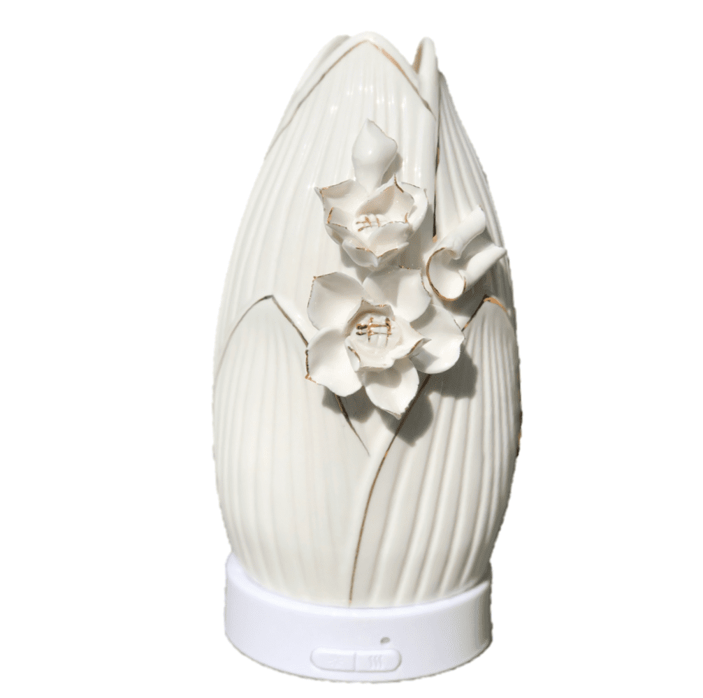 Stone Ceramic Diffuser Hand-Crafted Ultrasonic Quiet Essential oil ...