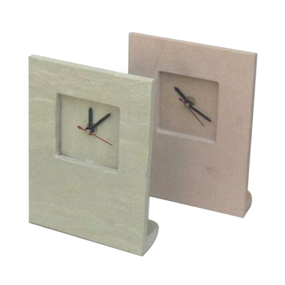Stone Clock, 4 Assorted Styles