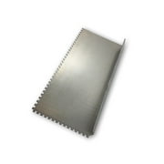 Stone Coat 1/8" Square Notch, All-Steel, Lightweight, Reusable Trowel for Epoxy Projects
