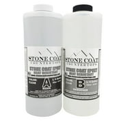 Stone Coat Countertops (1 Gallon) Epoxy Resin Kit for DIY Projects, Kitchens, Bathrooms, Counters, Tables, Wood Slabs, and More! Heat Resistant and Clear Epoxy Resin!