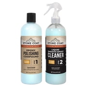 Stone Coat Epoxy Resin Remove Scratches from Epoxy Projects After Sanding Polishing & Cleaning Kit