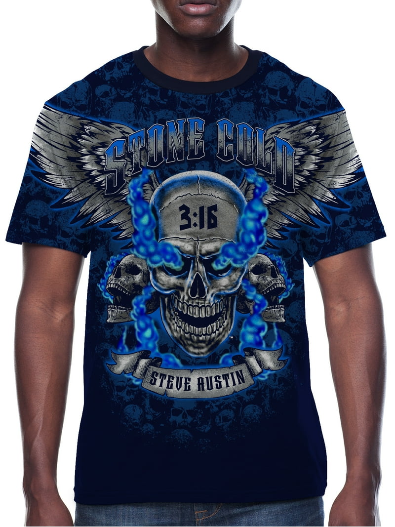 STONE COLD Tシャツ XL USED Vtg Stone Cold Steve Austin 3:16 Shirt Skull Terminator Bad