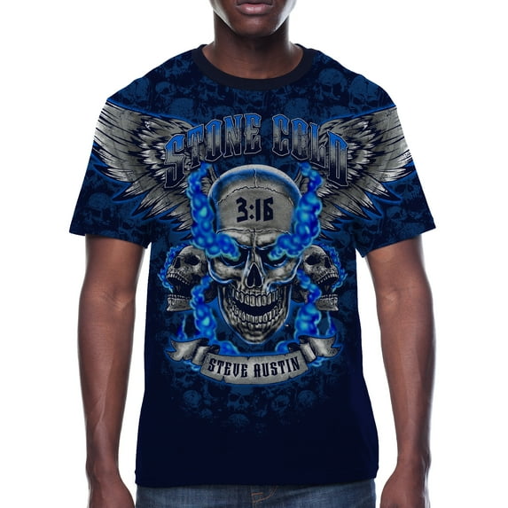 Stone Cold, Mens Graphic Short Sleeve Tee, Sizes XS-3XL