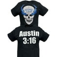 thumbnail image 1 of Stone Cold Steve Austin 3:16 Smoking Skull Mens T-shirt, 1 of 4