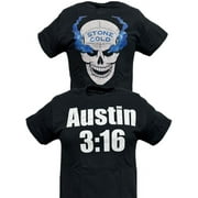 Stone Cold Steve Austin 316 Smoking Skull Mens T-shirt