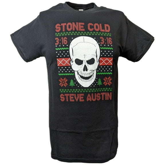 Stone Cold Steve Austin 3:16 Ugly Christmas T-shirt