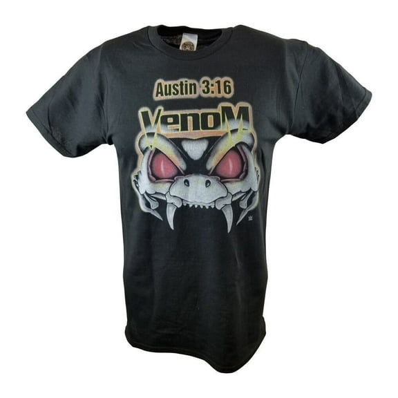 Stone Cold Steve Austin 3:16 Venom Mens Black T-shirt 3XL