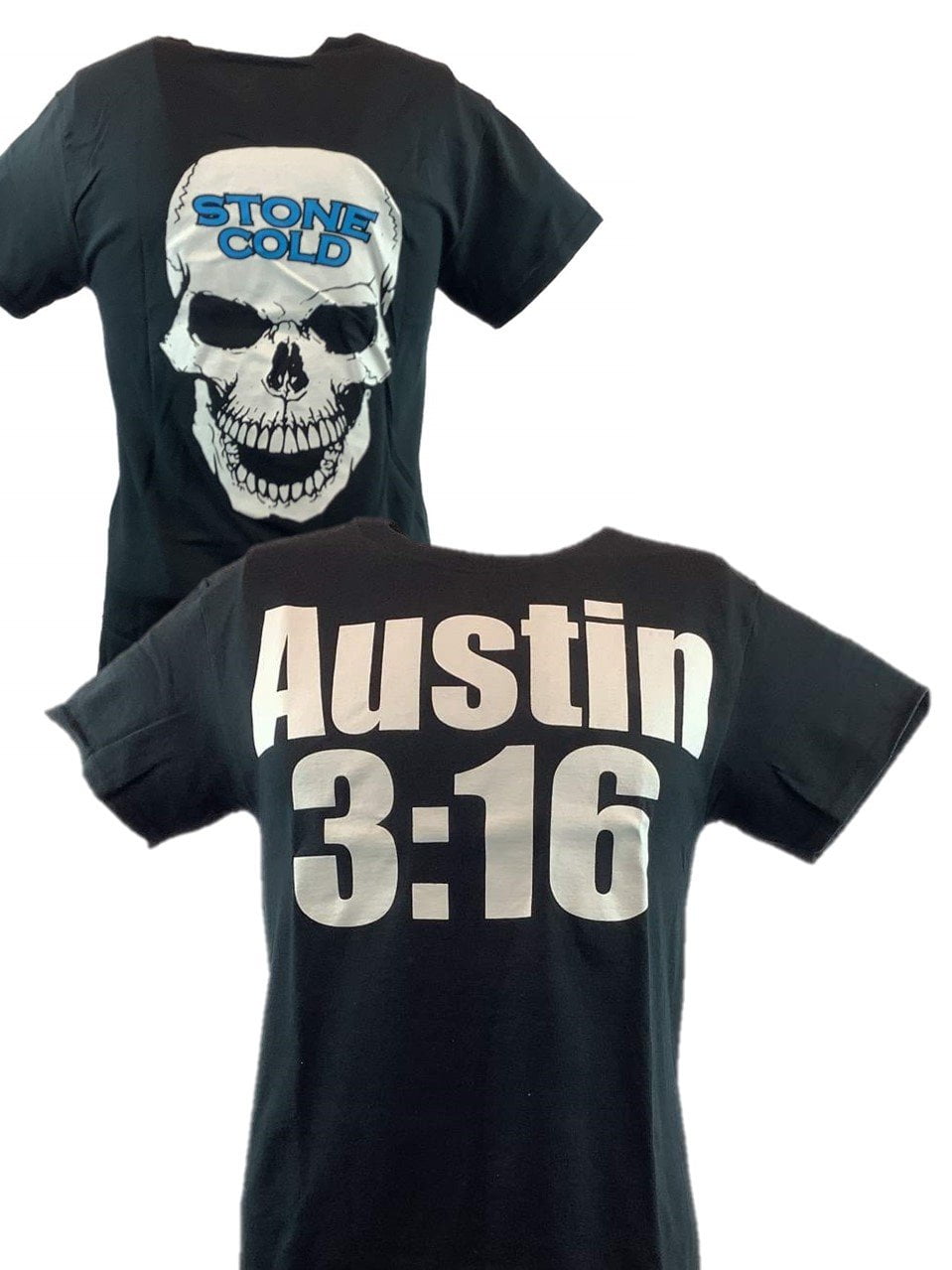 Stone Cold Steve Austin 3:16 White Skull T-shirt S - Walmart.com