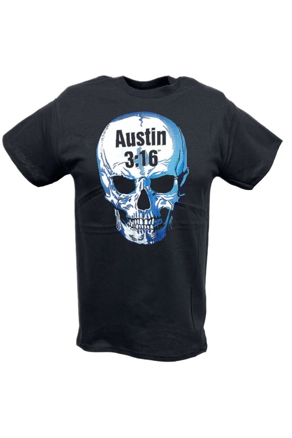 Stone Cold Steve Austin 316 Faded Skull T-shirt