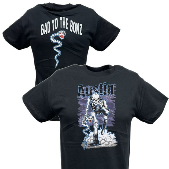Stone Cold Steve Austin Bad to the Bonz T-shirt