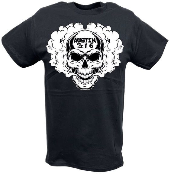 Stone Cold Steve Austin Blowing Smoke T-shirt