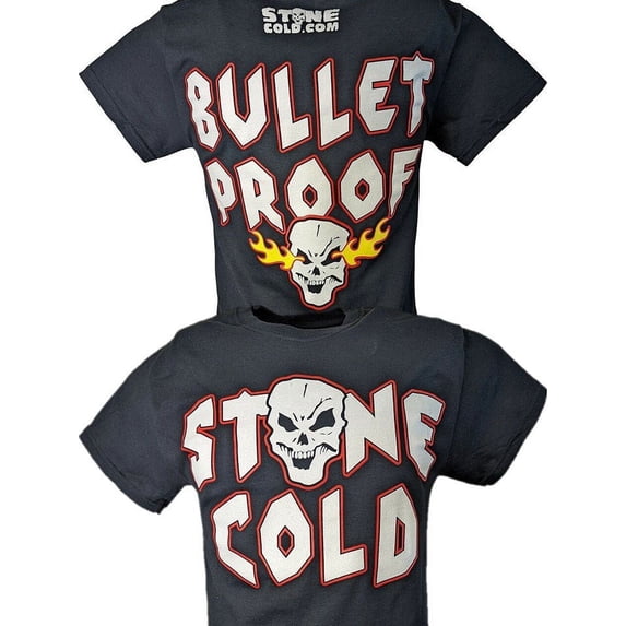 Stone Cold Steve Austin Bullet Proof Mens T-shirt 4XL