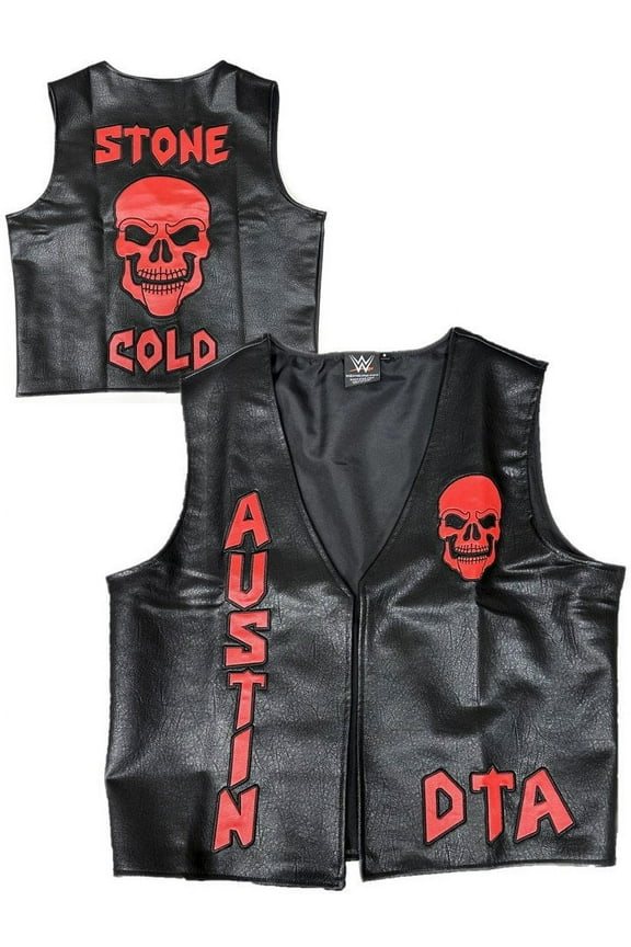 Stone Cold Steve Austin DTA Don't Trust Anybody Red Logo Replica Vest