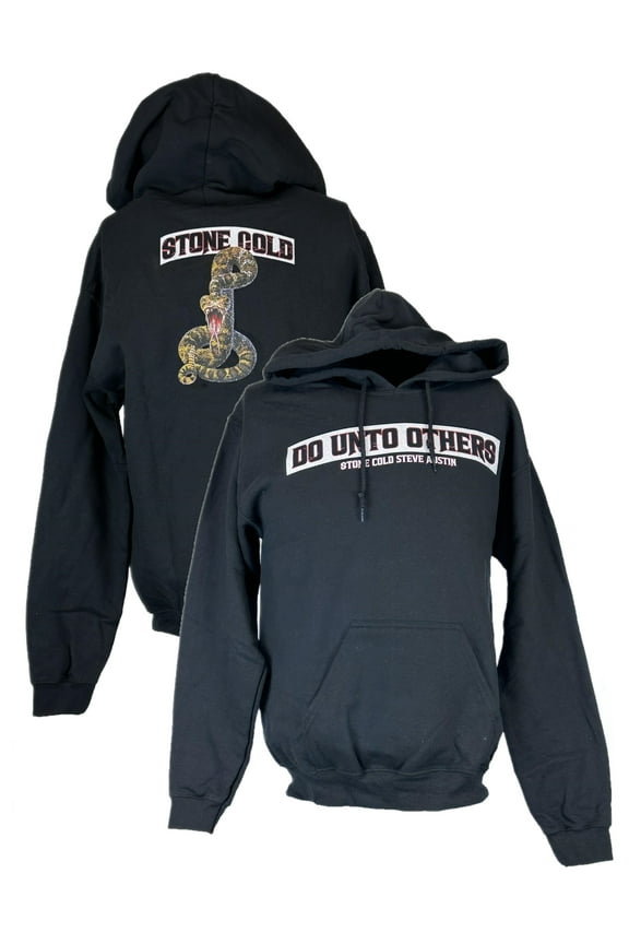 Stone Cold Steve Austin Do Unto Others Rattlesnake Hoody Sweatshirt