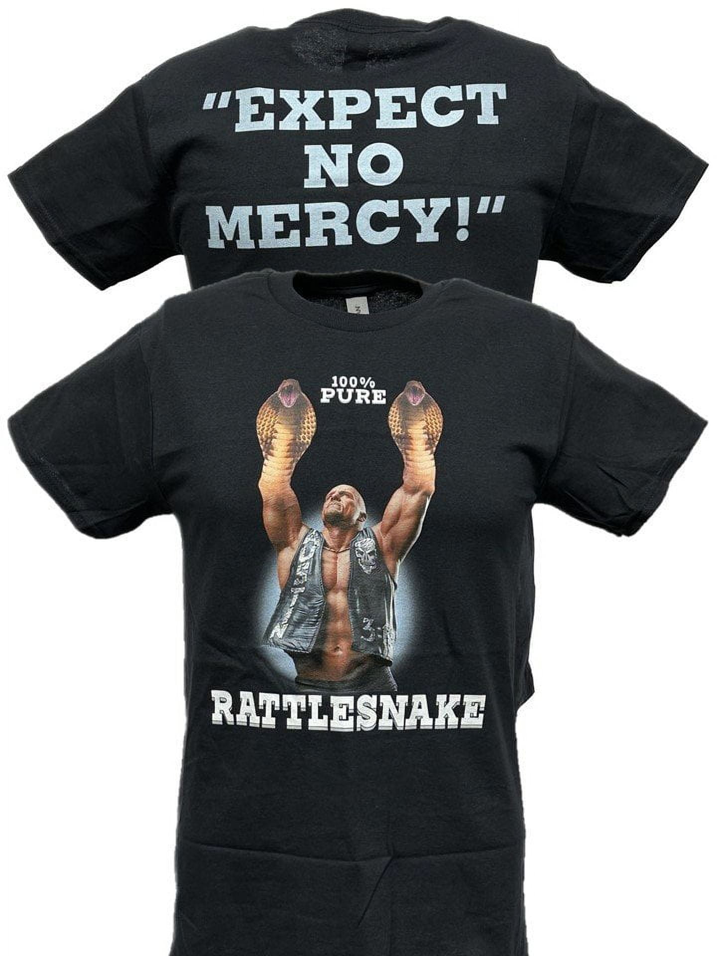 Stone Cold Steve Austin Expect No Mercy Rattlesnake Hands T-shirt