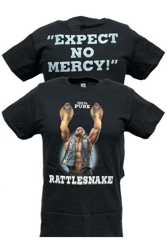 Stone Cold Steve Austin Expect No Mercy Rattlesnake Hands T-shirt