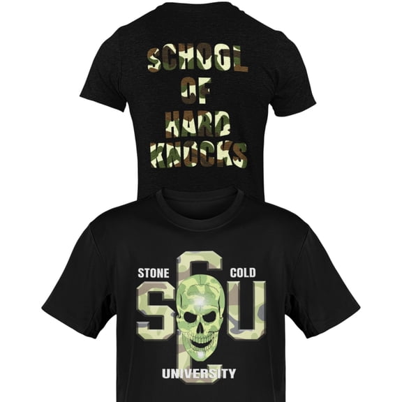 Stone Cold Steve Austin SCU School of Hard Knocks T-shirt