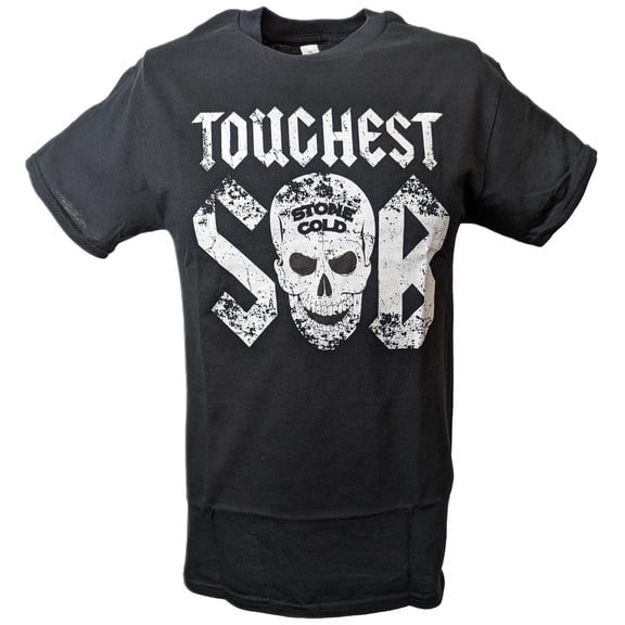 Stone Cold Steve Austin SOB Mens Black T-shirt
