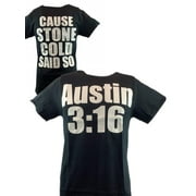 Stone Cold Steve Austin Said So 316 Mens Black T-shirt XXL