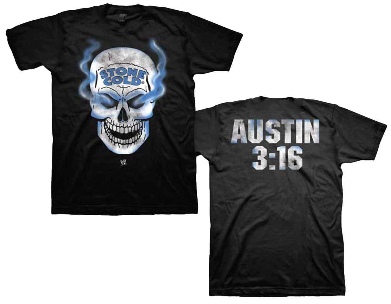 WWE Authentic STONE COLD STEVE AUSTIN Austin 3:16 / Skull Shirt Adult S  Reprint