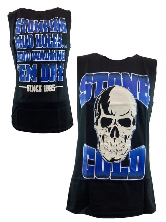 Stone Cold Steve Austin Stomping Mudholes Sleeveless Muscle T-shirt 3XL