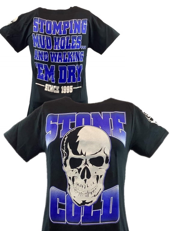 Stone Cold Steve Austin Stomping Mudholes T-shirt M