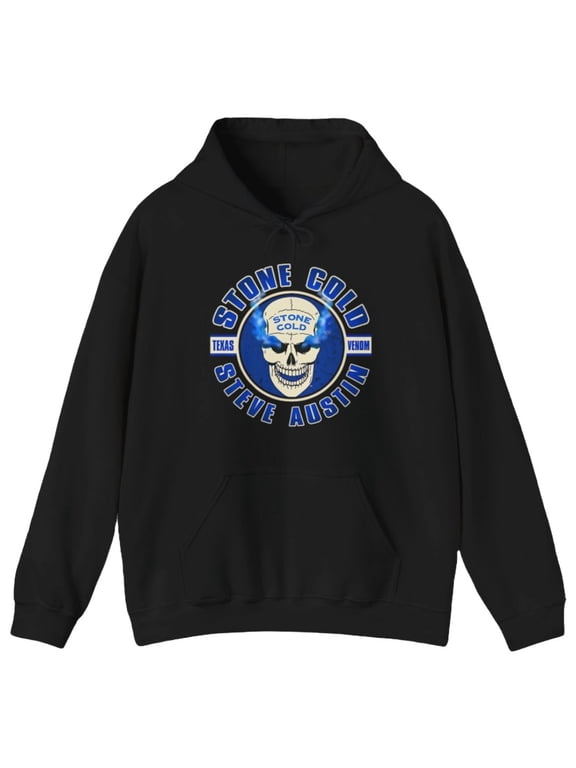 Stone Cold Steve Austin Texas Venom Smoking Skull Hoody Sweatshirt