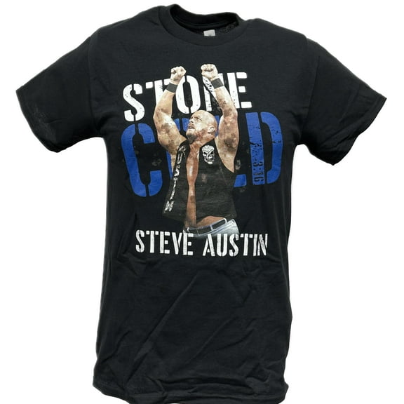 Stone Cold Steve Austin Top Rope Mens Black T-shirt