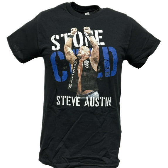 Stone Cold Steve Austin Top Rope Mens Black T-shirt