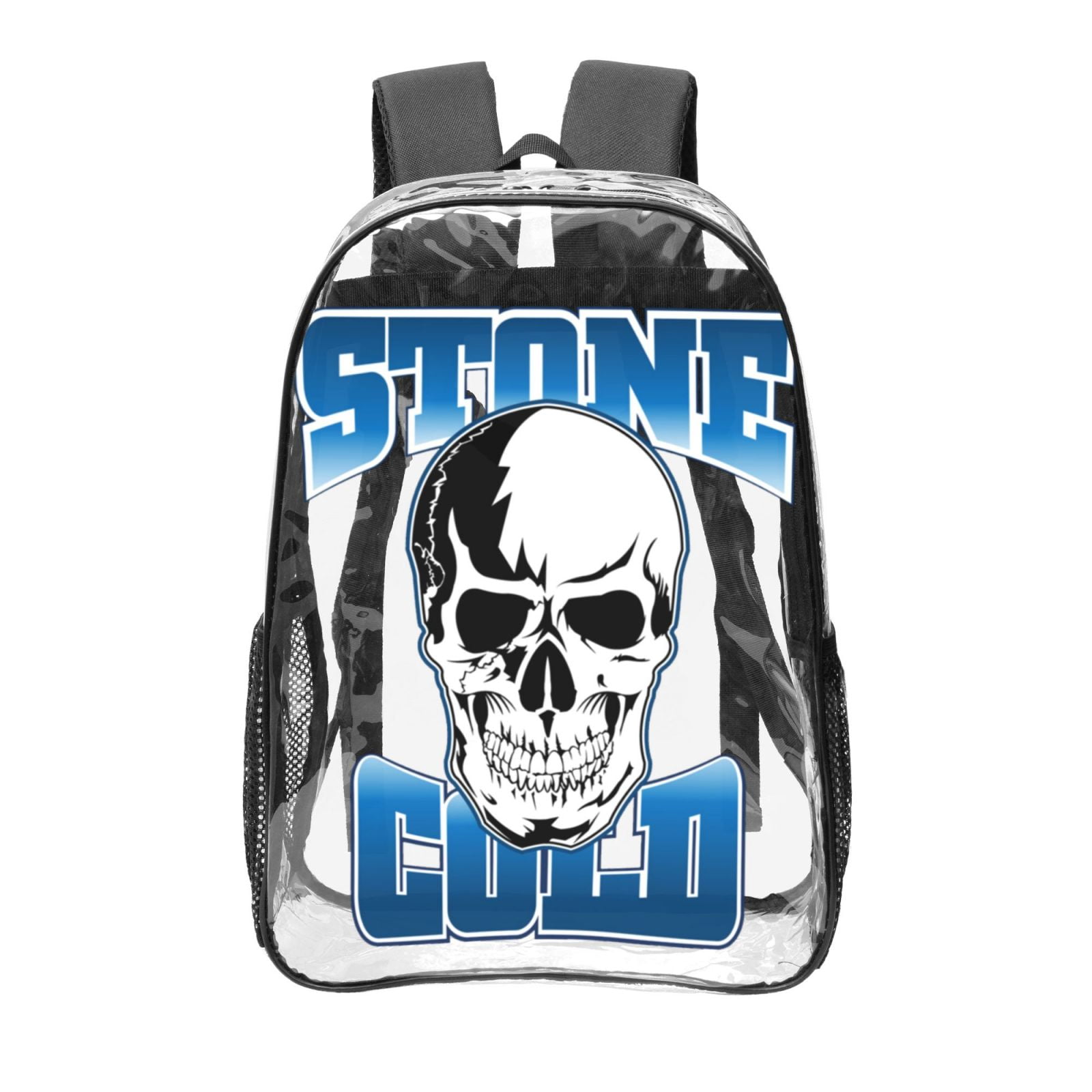 Stone Cold Steve Austin Transparent Backpack Fashion Travel