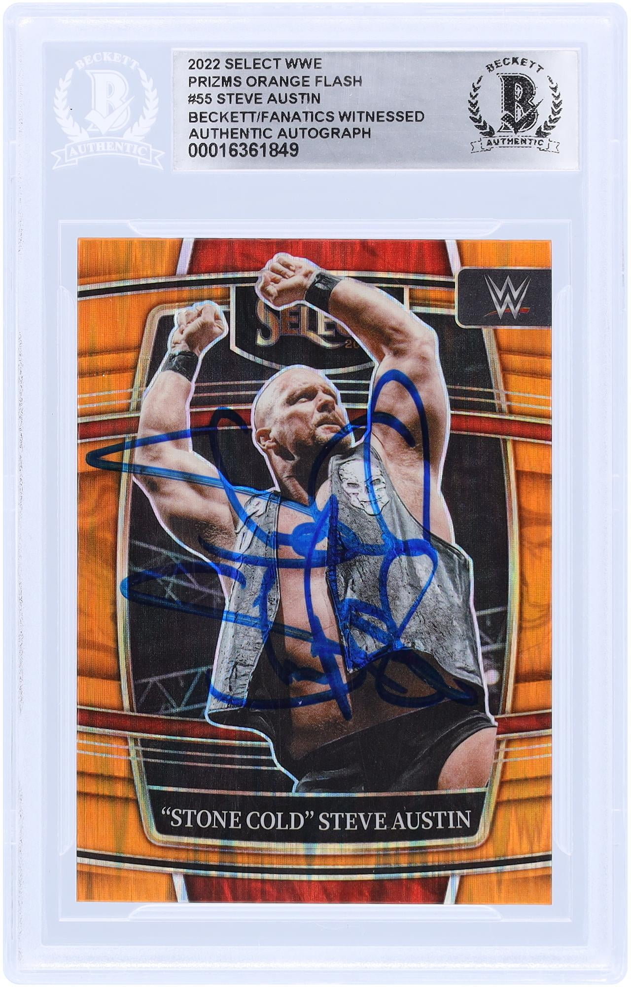 Stone Cold Steve Austin Autograph