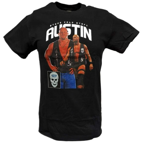 Stone Cold Steve Austin Walkout Mens Black T-shirt