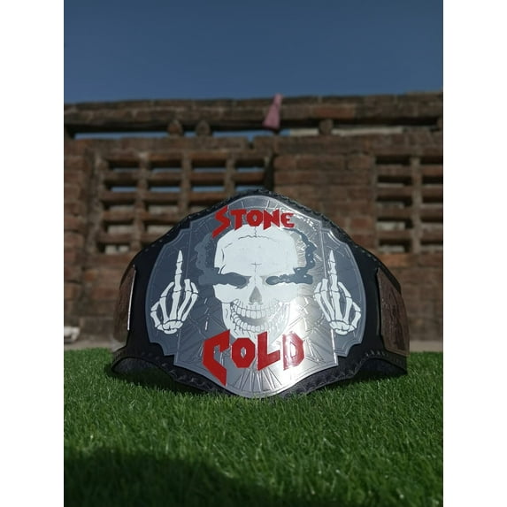 Stone Cold World Wrestling Championship Replica Title Belt