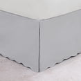 thumbnail image 1 of Stone Cottage Solid Grey Queen Tailored Bedskirt, 1 of 8