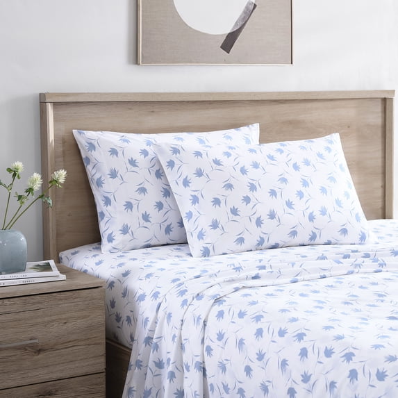 Stone Cottage Floral Cotton 200 Thread Count Sheet Set, Full