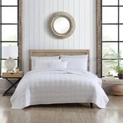 Stone Cottage Floral Trellis Cotton White 4 Piece Quilt Set-Full/Queen - Picture 31 of 31