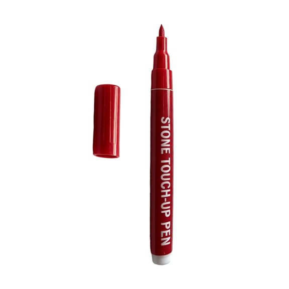 Stone Countertop Pen Red Touch Up Paint Pen for Stone Touch Up Countertop Scratches Fixed Holiday Decor Touch Up Gift