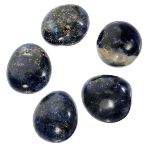 Yardwe 1Set Natural Dark Blue Decorative Crystals for Desktop Plant Succulent Aquarium Stone Display