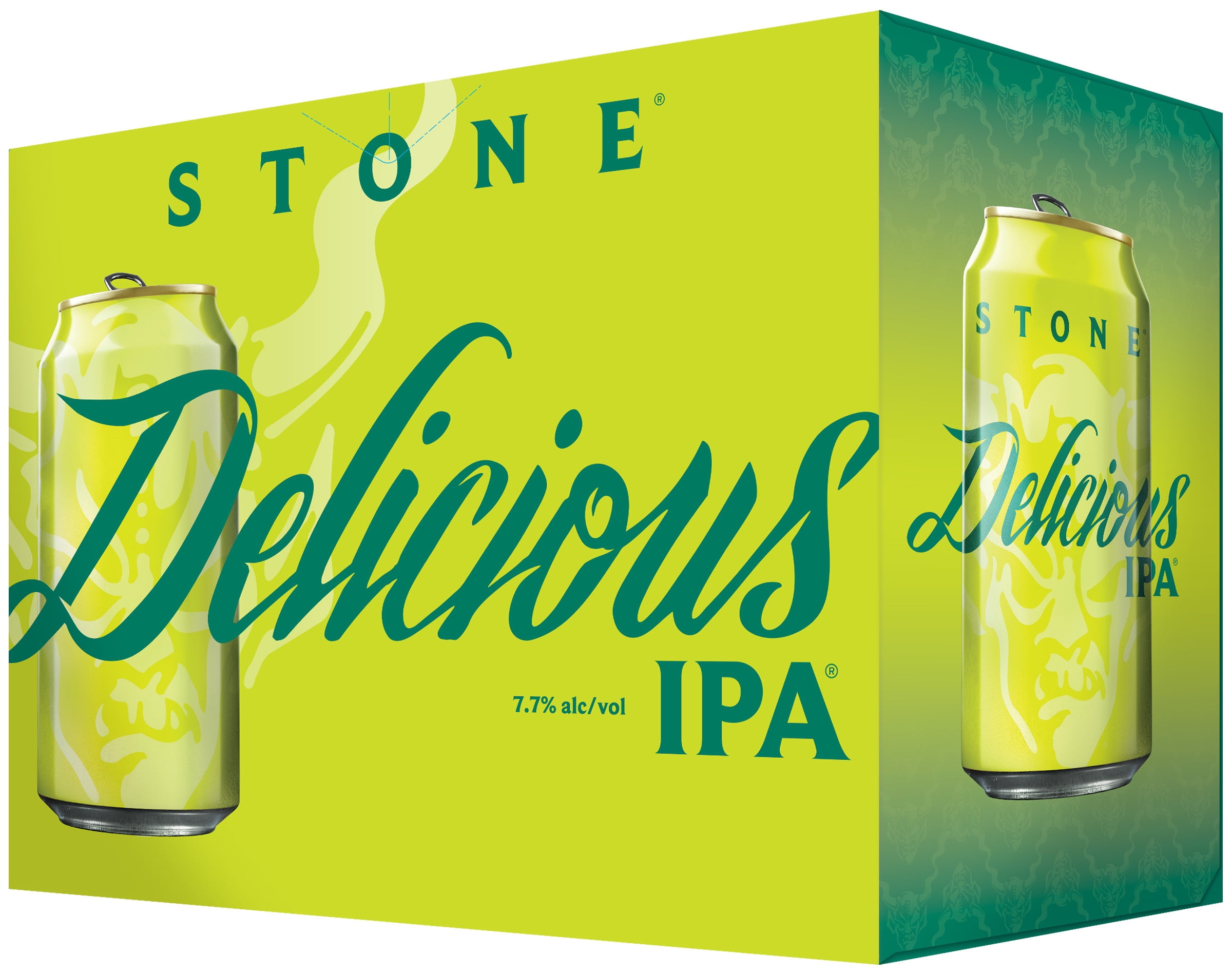 Stone Delicious IPA Craft India Pale Ale Beer, 12 fl oz, 12 Pack Cans ...