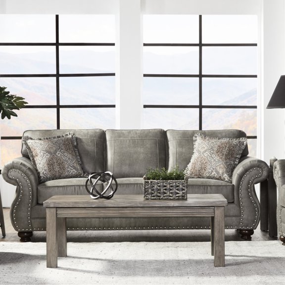 Stone Gray Color | Durable Fabrics | Casual Living Setup